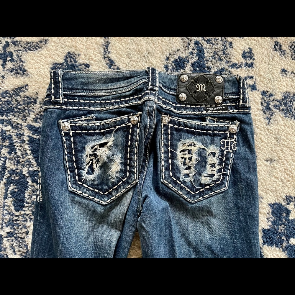Size 25 Miss Me Boot Cut Jeans